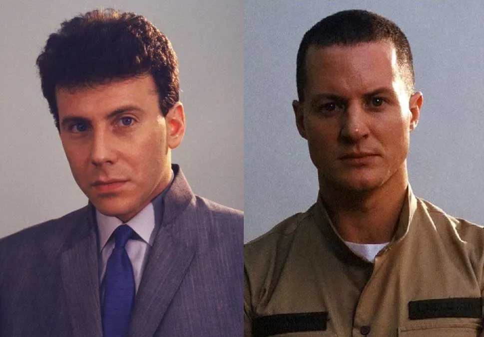 Pictured: Carter Burke and Lt. Gorman, two pains in the neck.